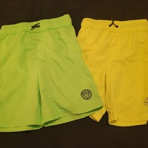 2 pairs of brand new boys swimming trunks
